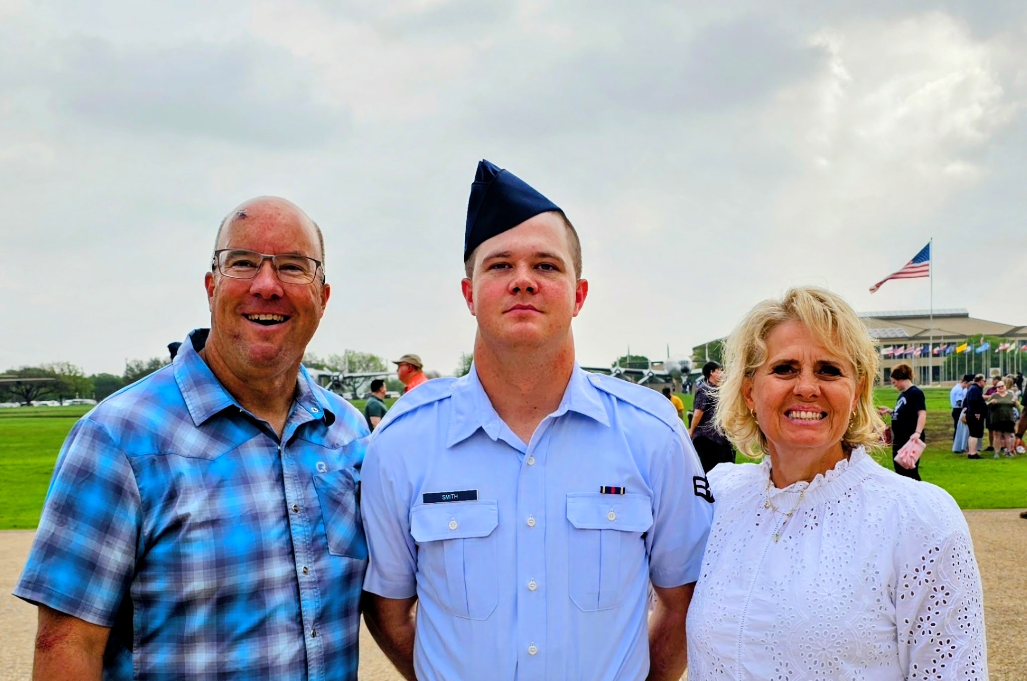 Carson's Air Force graduation at Lackland